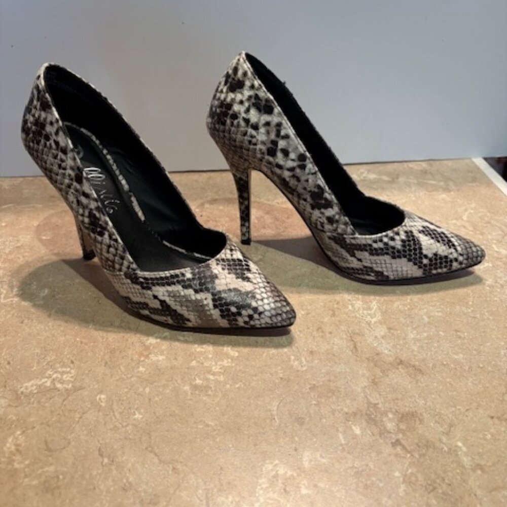 Bellini Vibe snakeskin feel pumps